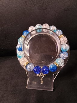 Blue Key Bracelet 
