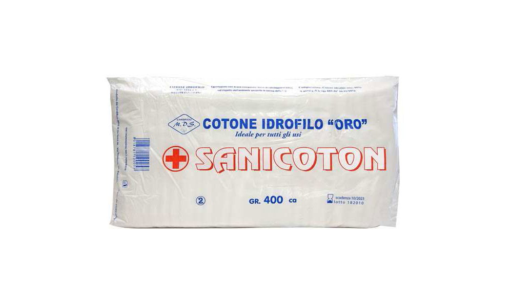 COTONE IDROFILO ORO gr. 400 sanicoton x24_0