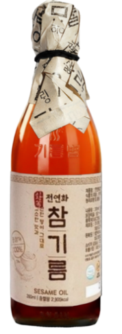 Korea Sesame Oil 100% 통참깨 참기름 韓国市場ごま油_2