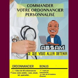 Ordonnancier Paquet de 10 blocs