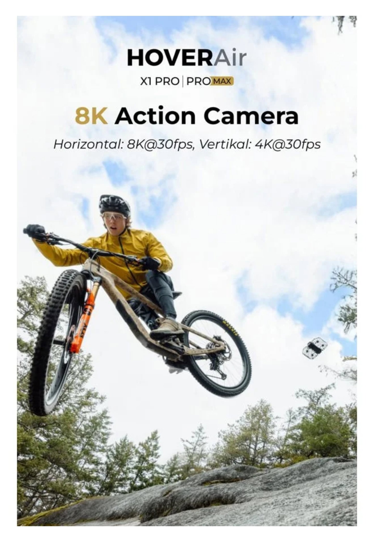 HOVERAir X1 PROMAX Combo 8K action camera Black_1