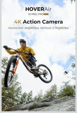 HOVERAir X1 PRO 4K action camera Black