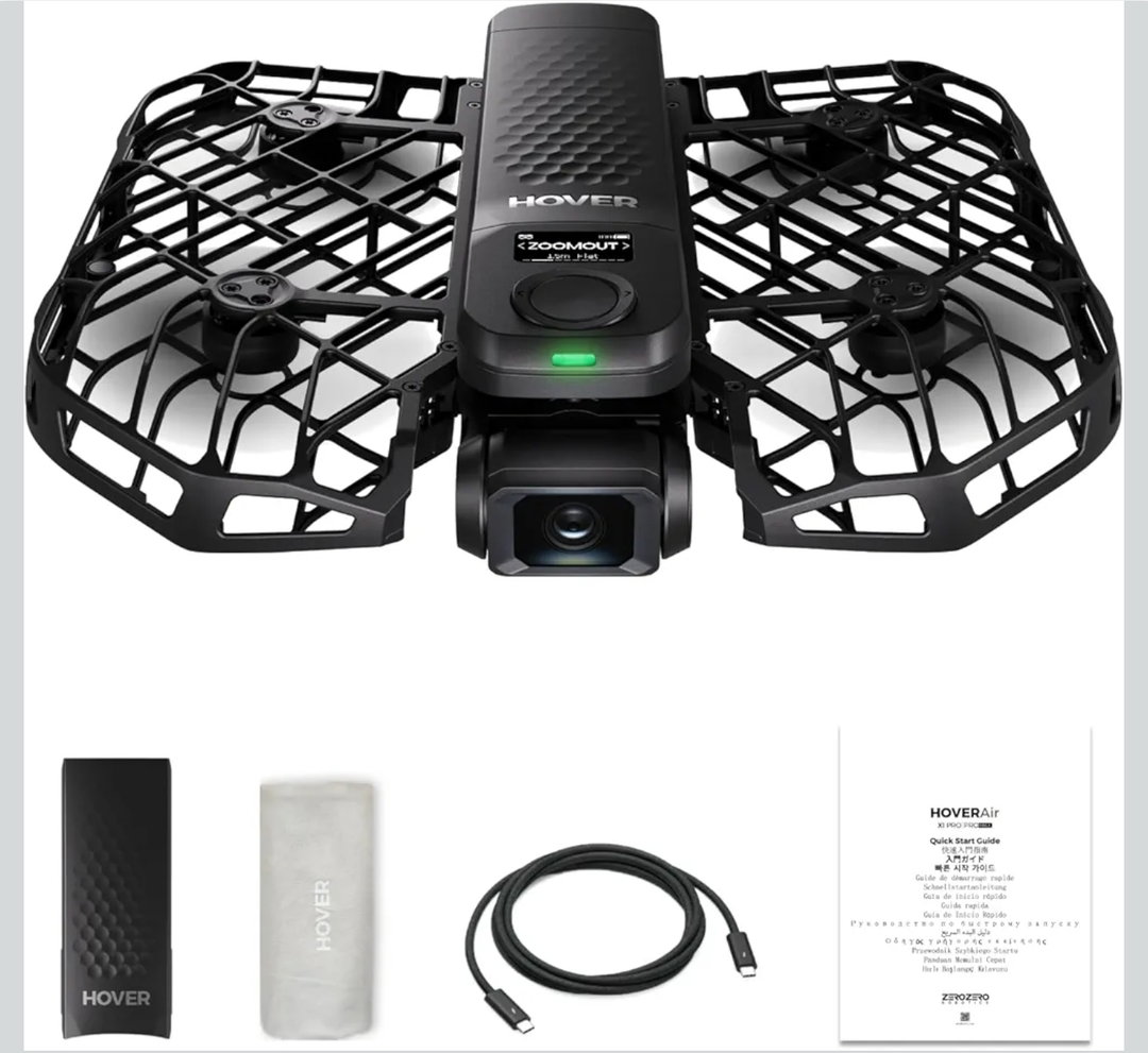 HOVERAir X1 PRO 4K action camera Black