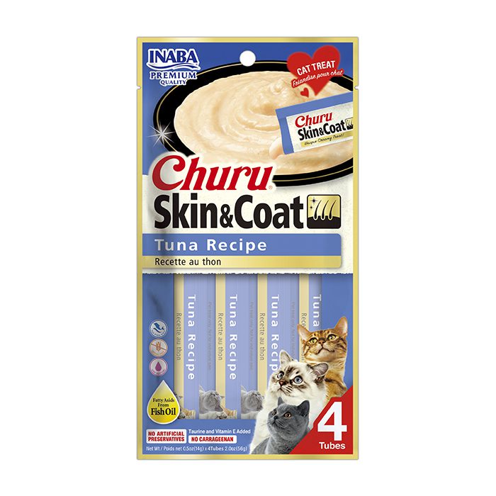 CHURU SKIN & COAT CON 4 TUBOS
