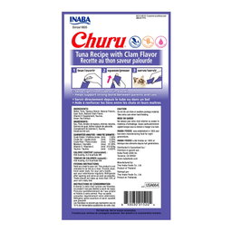 CHURU ATUN/ALMEJA CON 4 TUBOS