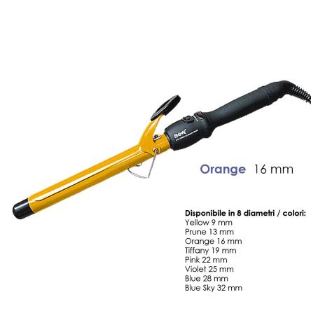MOVE Colored Curling Iron Arricciacapelli Professionale 16mm Orange