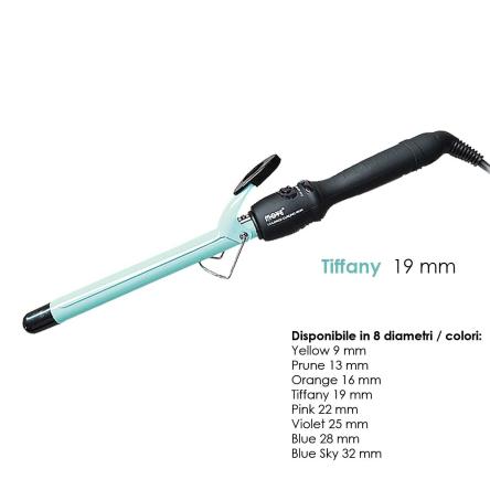 MOVE Colored Curling Iron Arricciacapelli Professionale 19mm Tiffany