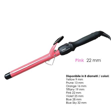 MOVE Colored Curling Iron Arricciacapelli Professionale 22mm Pink