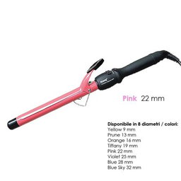 MOVE Colored Curling Iron Arricciacapelli Professionale 22mm Pink