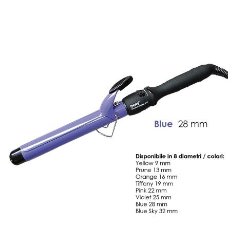 MOVE Colored Curling Iron Arricciacapelli Professionale Blu 28mm_0