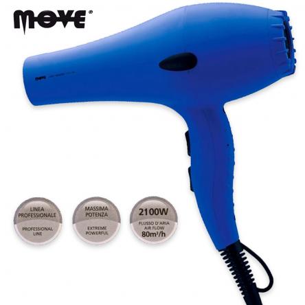 MOVE Air 9000 Soft Touch Asciugacapelli Professionale Blue_0