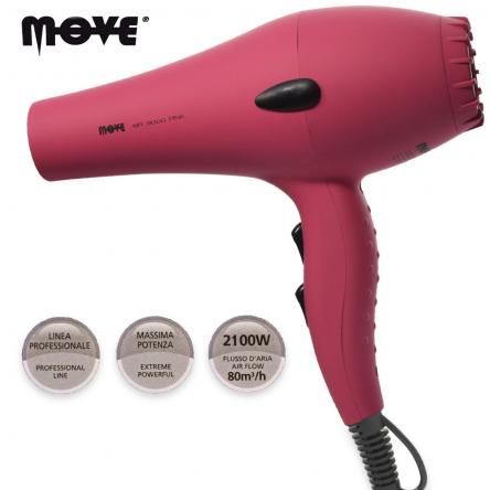MOVE Air 9000 Soft Touch Asciugacapelli Professionale Pink