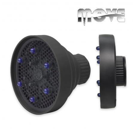 MOVE Diffusore Universale Retrattile In Silicone Black