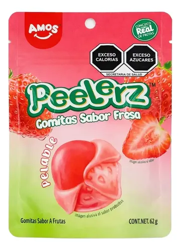 AMOS PEELERZ FRESA 65 G