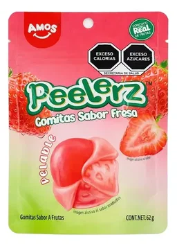 AMOS PEELERZ FRESA 65 G