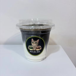 dark roast hojicha latte