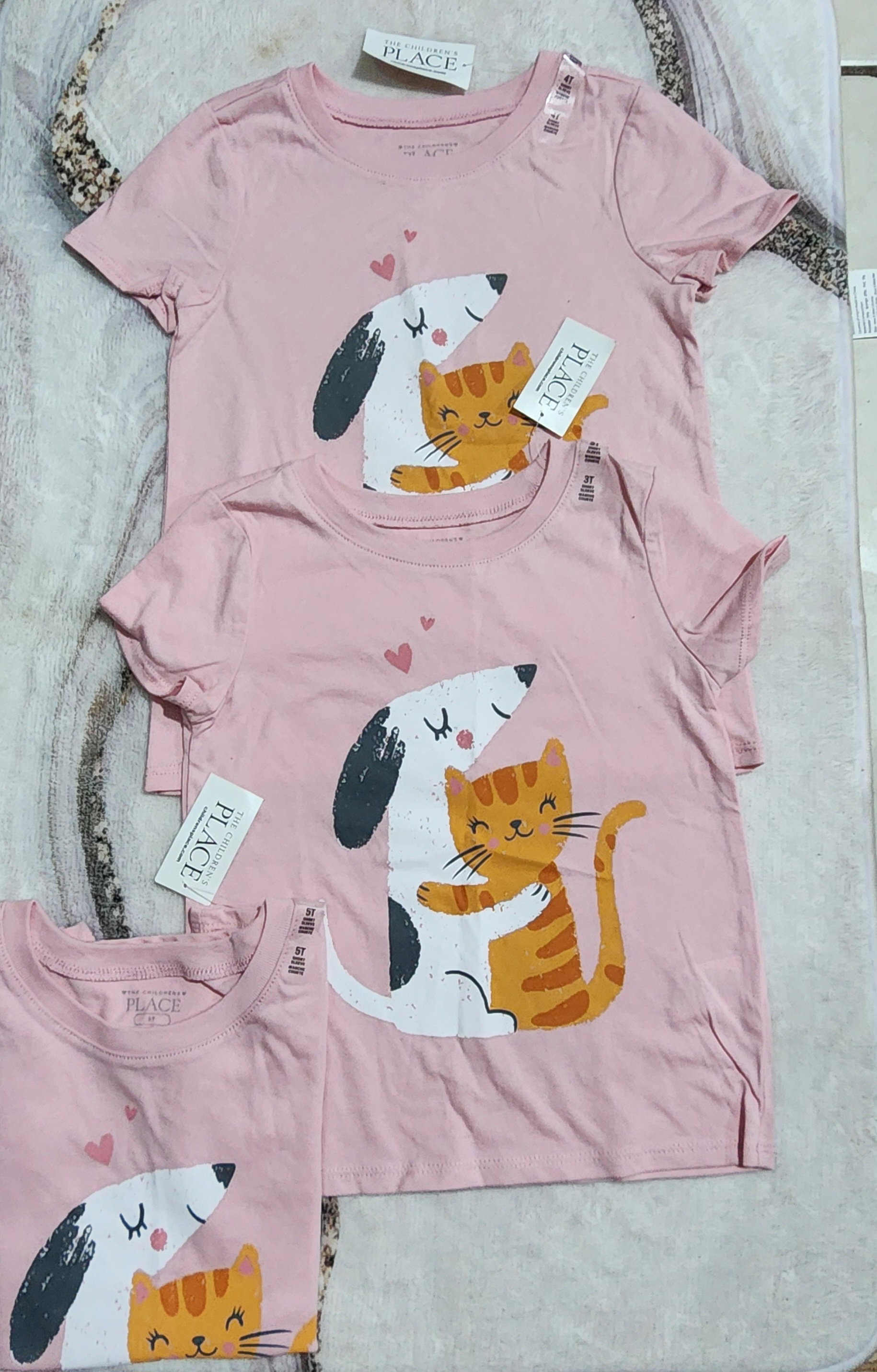 Children palace little girls t shirt _0