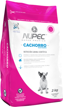 NUPEC CACHORRO RAZA PEQUEÑA 2KG