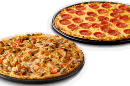 ON THE DOUBLE (2X LARGE CLASSICS PIZZAS) <<< Debonairs Pizza >>>