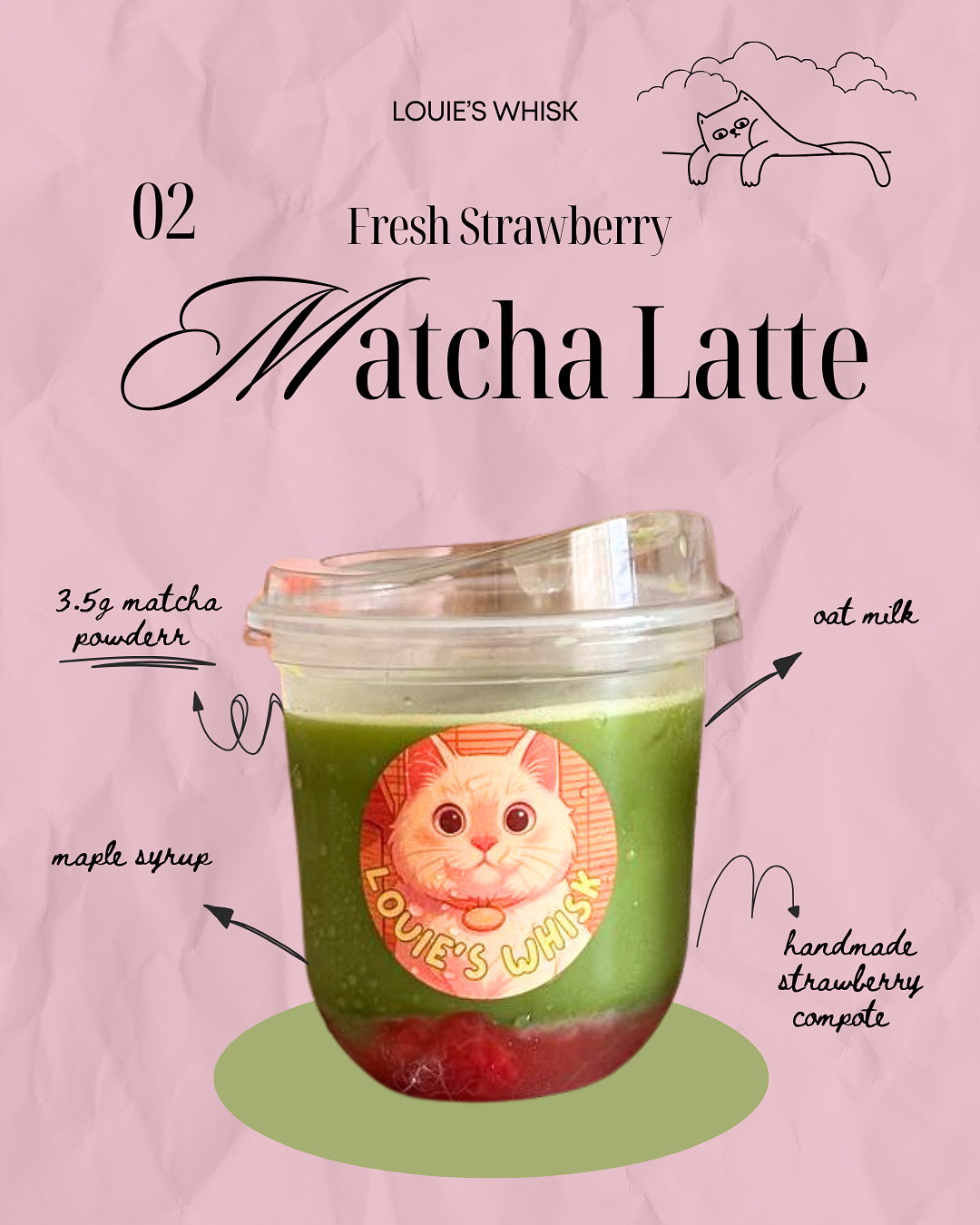 Strawberry Matcha