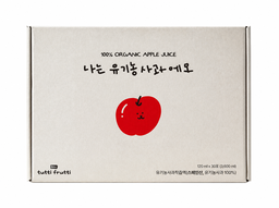 I am 100% Organic Apple Juice 100% 유기농 사과주스