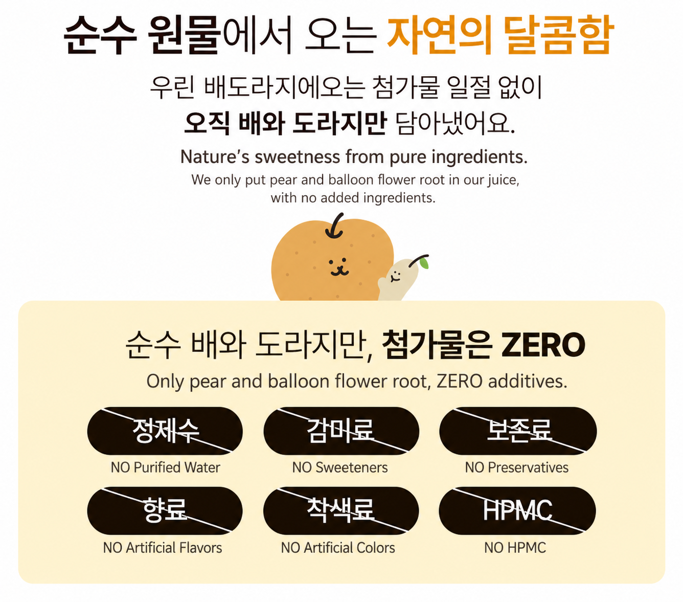 I am 100% Pear+Bellflower Juice 100% 배도라지즙_1