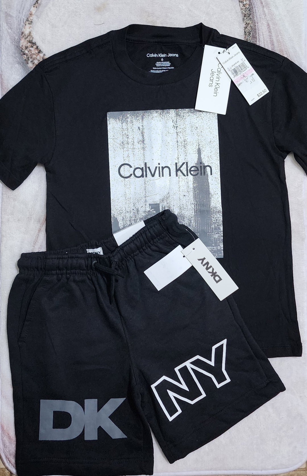 Calvin klein Ă— DKNY size 6 little boys set