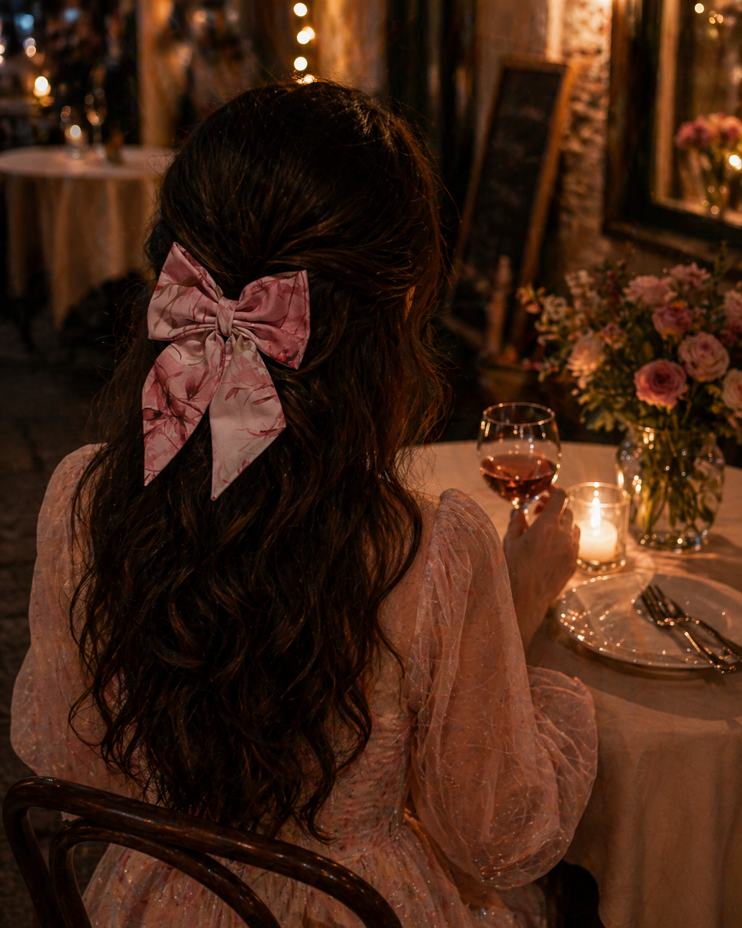 ๐ Twinkle Bow (Floral Edition)