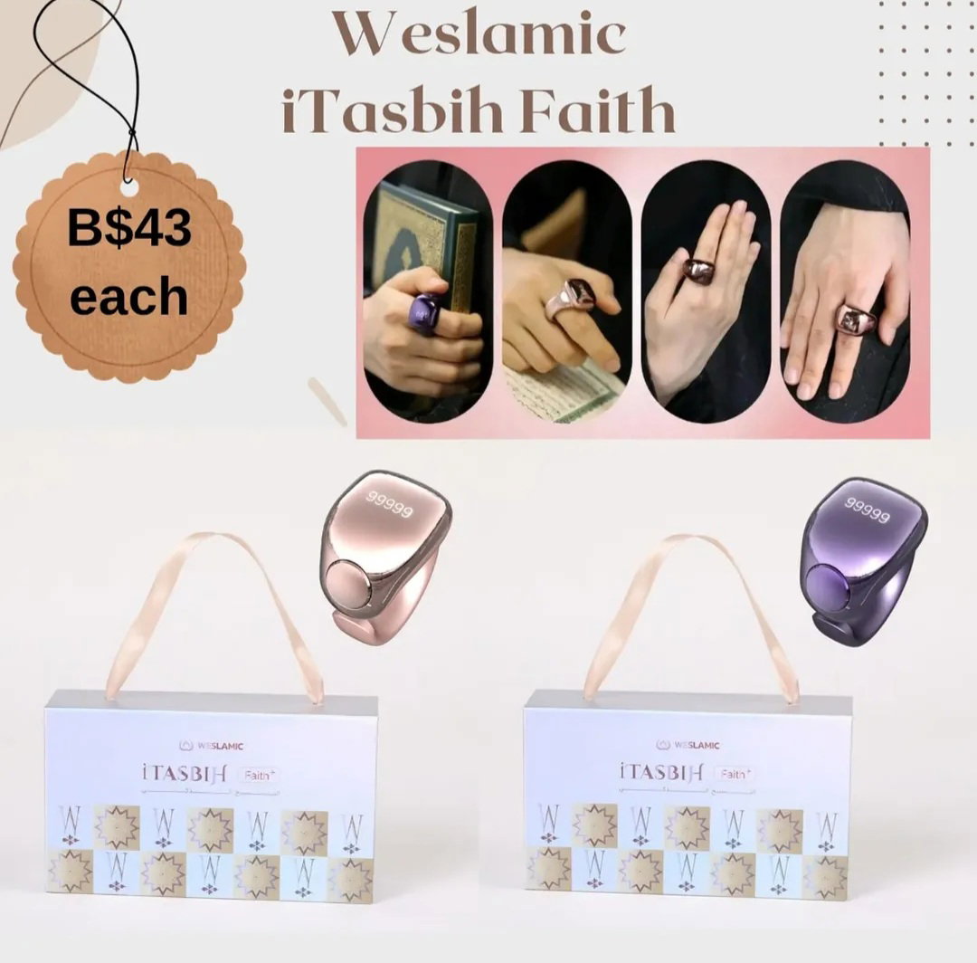WESLAMIC iTasbih Faith zikr ring 2026