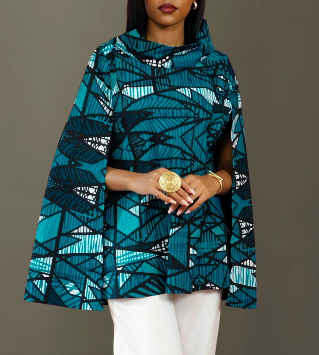 Mwanzo Cape (Lite) - Teal Blue
