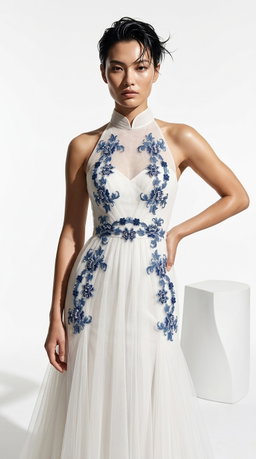 PORCELAIN IN BAROQUE LACE 