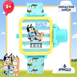 Bluey Kids Digital Projector Watch with 6 Image Slides