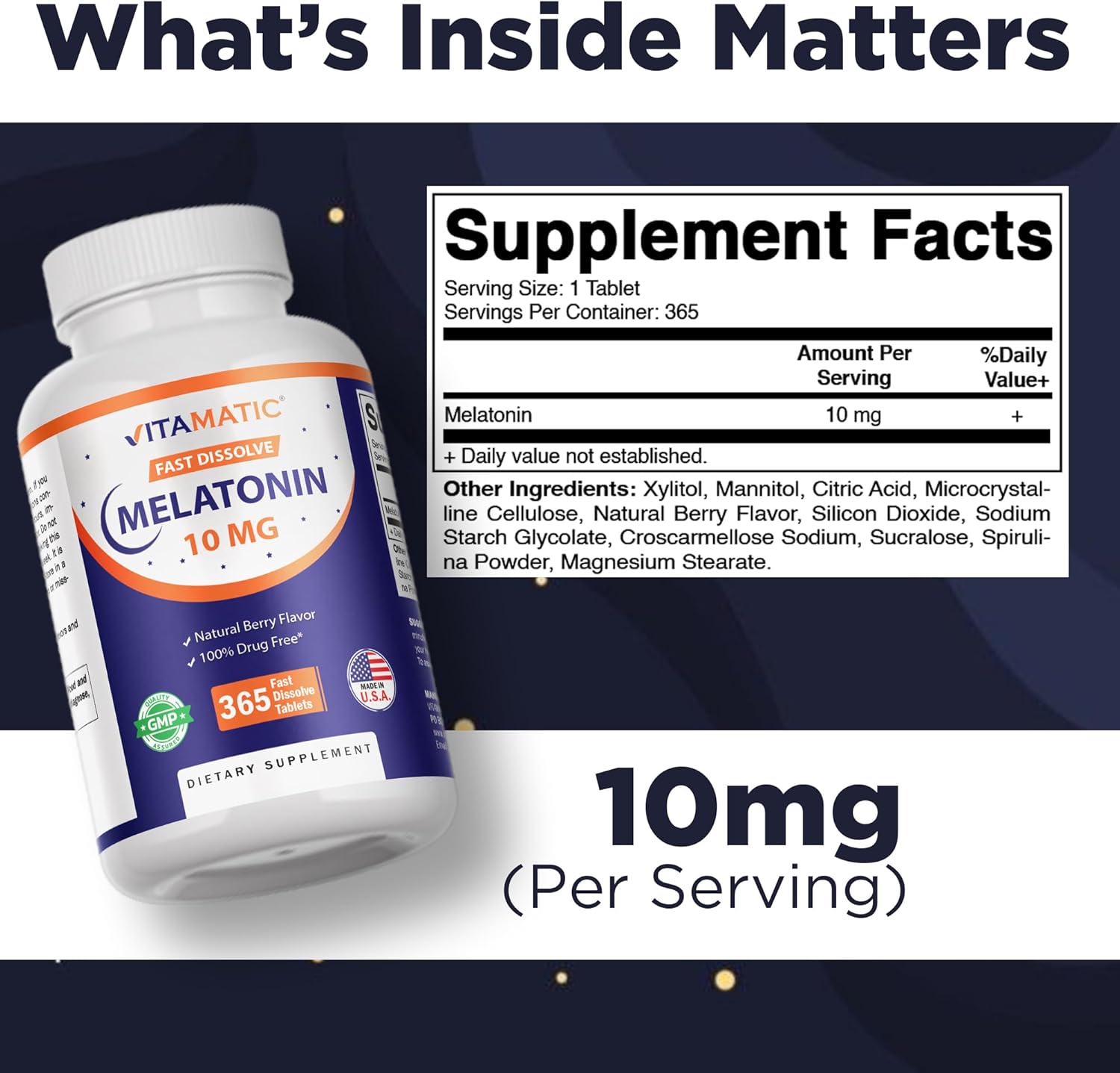 Vitamatic - Melatonin 10 mg _2