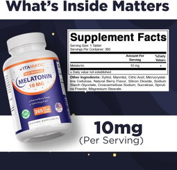 Vitamatic - Melatonin 10 mg 