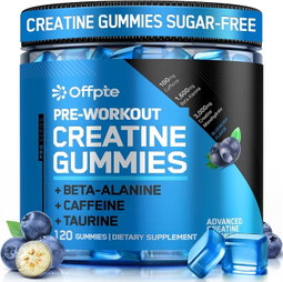 Creatine Gummies for Men & Women- Sugar-Free Vegan 120 GUMMIES