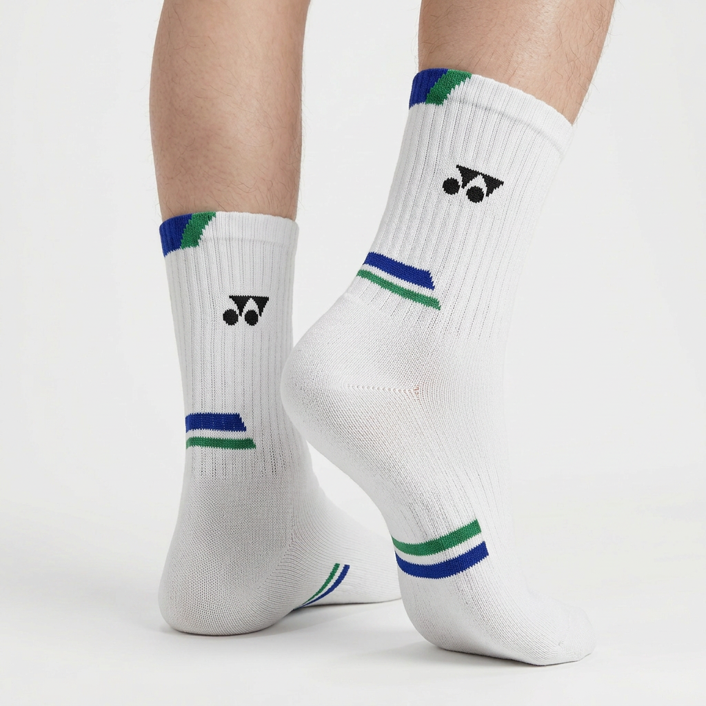 [10263] - 3 Pairs Unisex's Athletic Stripe High-Cut Socks - Sporty, Breathable & Everyday Comfort_6