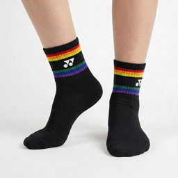 [10263] - 3 Pairs Unisex's Athletic Stripe High-Cut Socks - Sporty, Breathable & Everyday Comfort