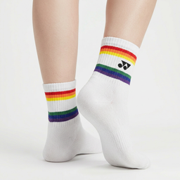 [10263] - 3 Pairs Unisex's Athletic Stripe High-Cut Socks - Sporty, Breathable & Everyday Comfort