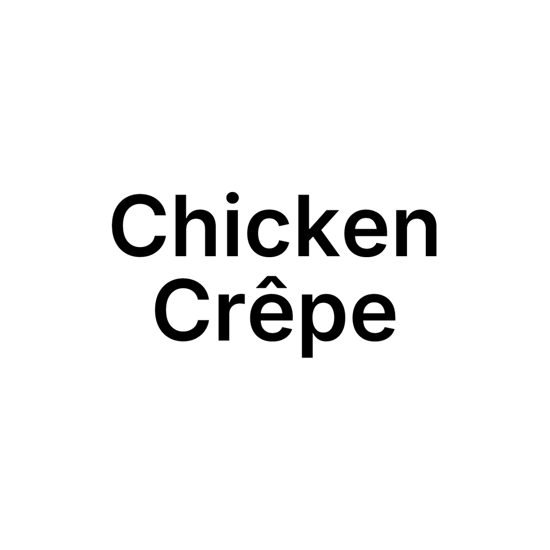 Crêpe poulet