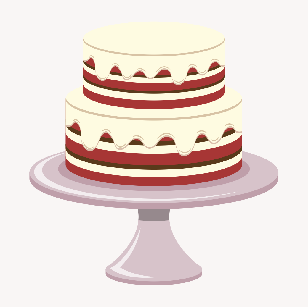 2 Tier Custom Cake
