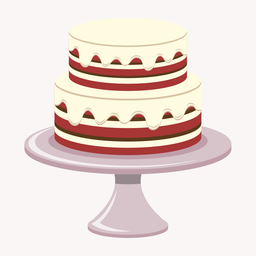 2 Tier Custom Cake