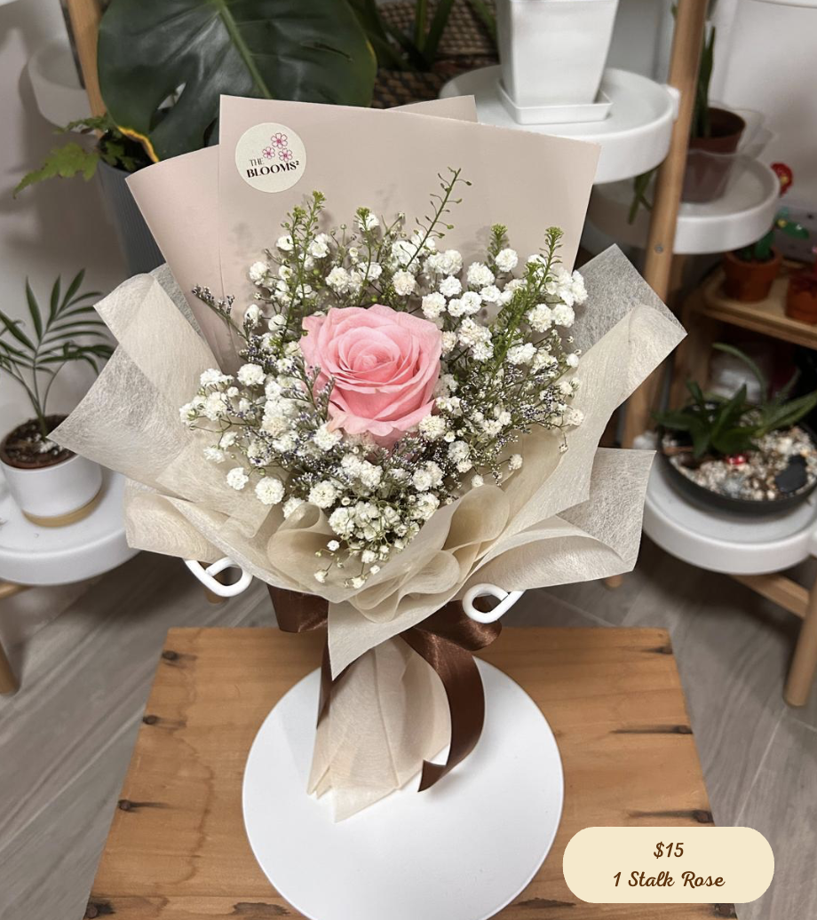 1 Stalk Rose Bouquet _0