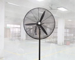 Abanico industrial de pedestal 