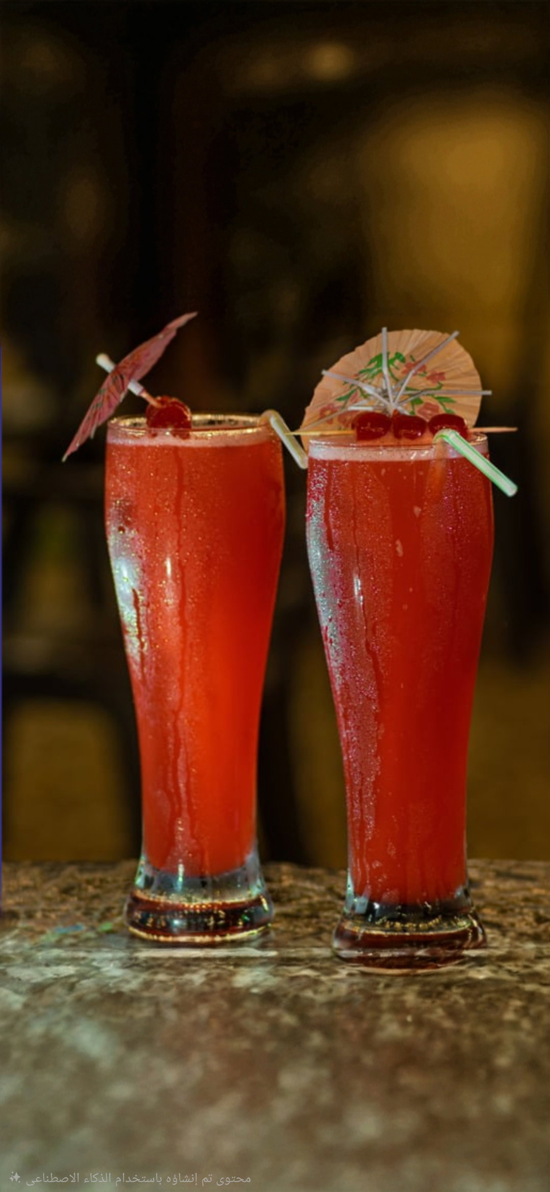 Fresh cocktail juice