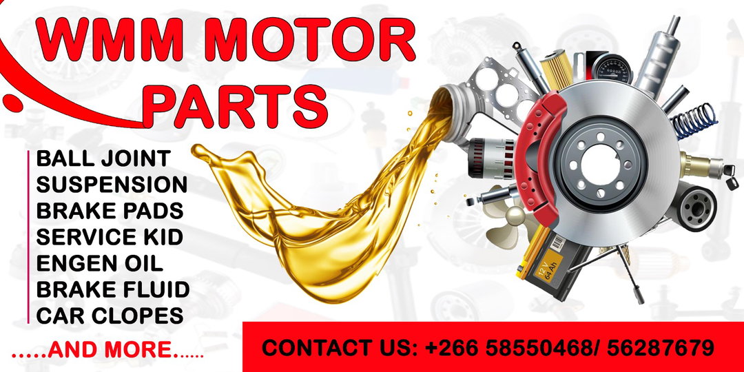 VMM Motor parts (Qacha's Nek spares)
