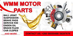 VMM Motor parts (Qacha's Nek spares)