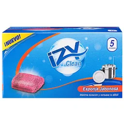 Izy Clean Esponja Jabonosa  X 5 Und