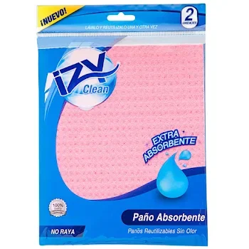  Izy Clean Paño Absorbente X 2 Und_0