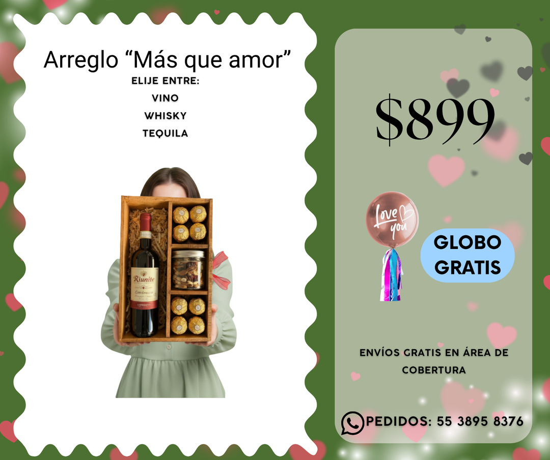 Arreglo “Más que amor”