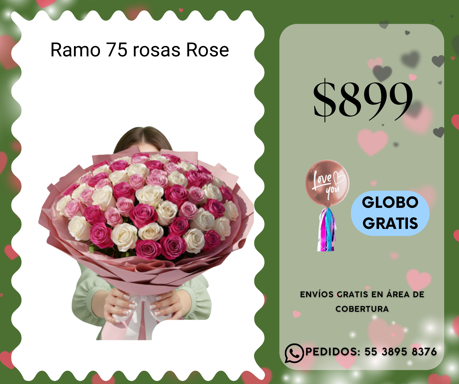 Ramo 75 rosas Rose_0